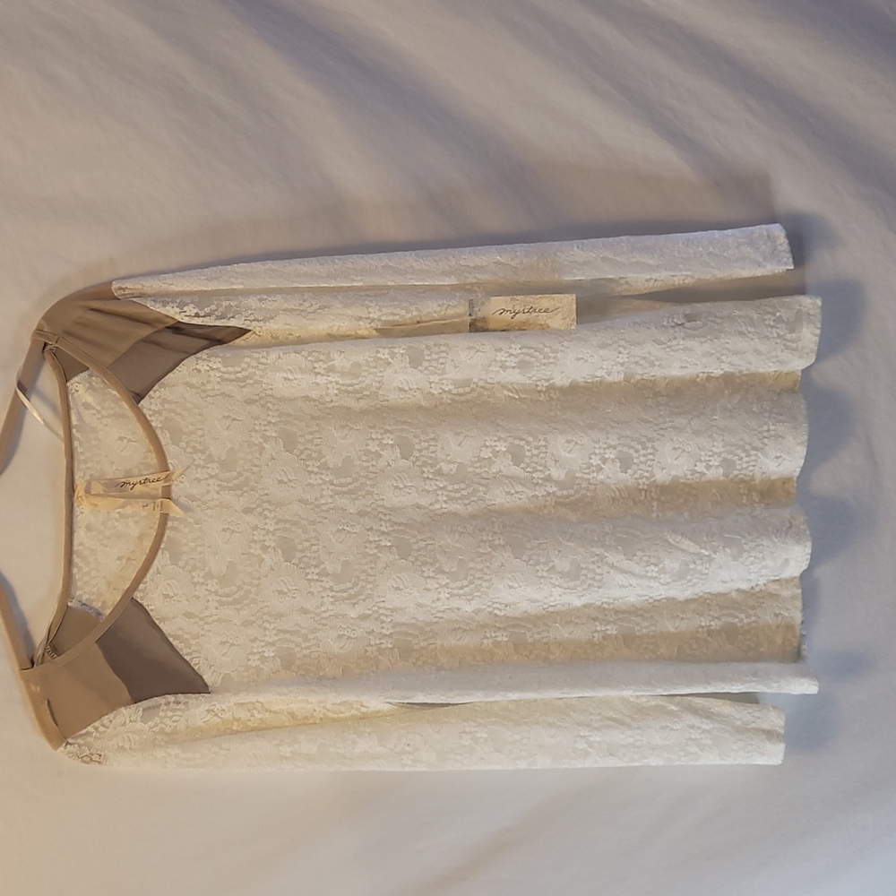 Mystery lace top